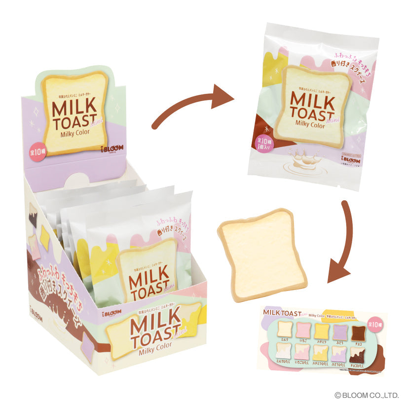 iBloom Squishy - Milk Toast Mini Milky Color