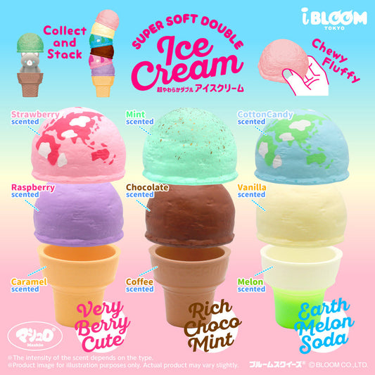 iBloom Squishy - Super Soft Double Ice Cream