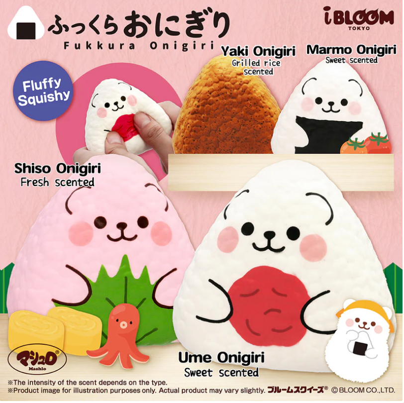 iBloom Squishy - Fukkura Onigiri Rice