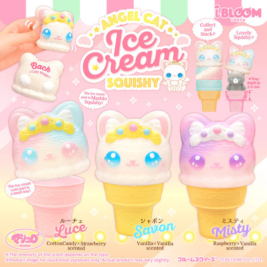 iBloom Squishy - Angel Cat Ice Cream