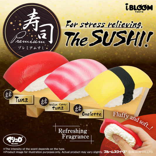 [Ship after 22 Feb] iBloom Squishy - Premium Sushi