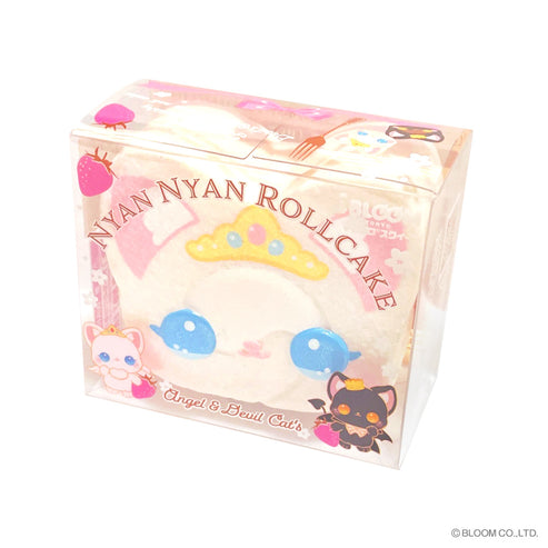 [Ship after 22 Mar] iBloom Squishy - Nyan Nyan Roll Cake Angel Cats