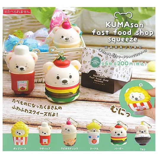 Capsule Squishy - Kumasan Fast Food Shop