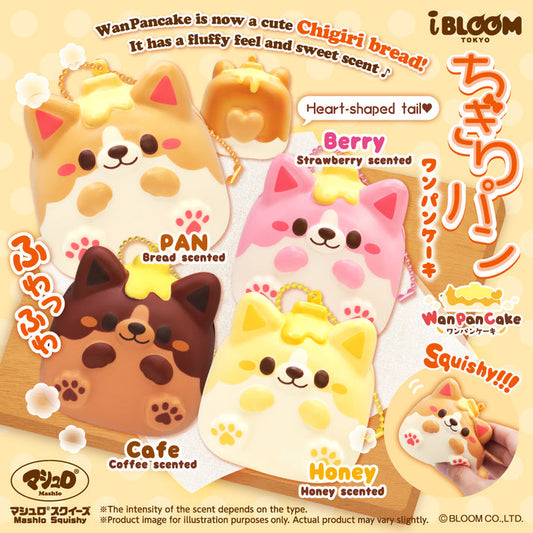 [Ship after 22 Nov] iBloom Squishy - Chigiri Bread Wan Pancake