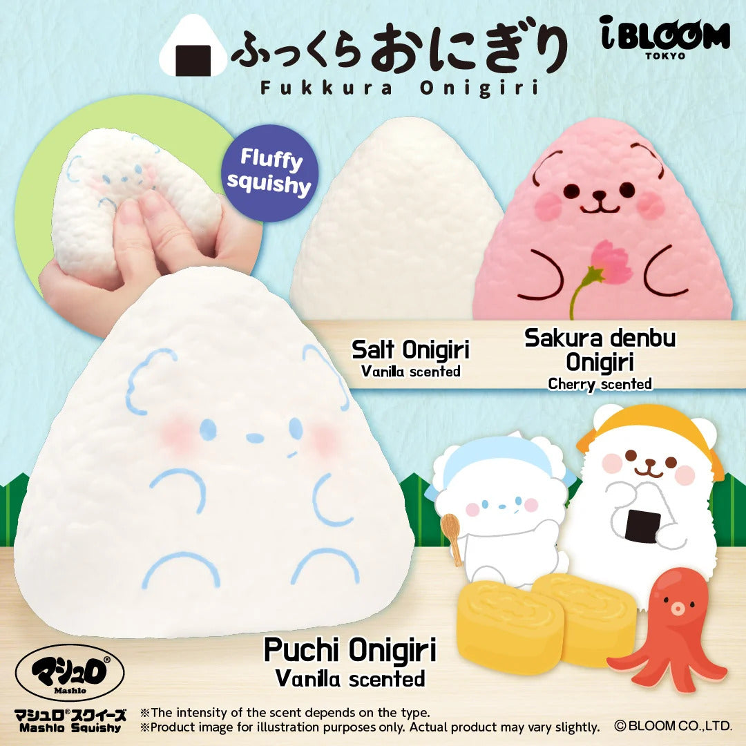 iBloom Squishy - Fukkura Onigiri Vol.6 (set of 3)