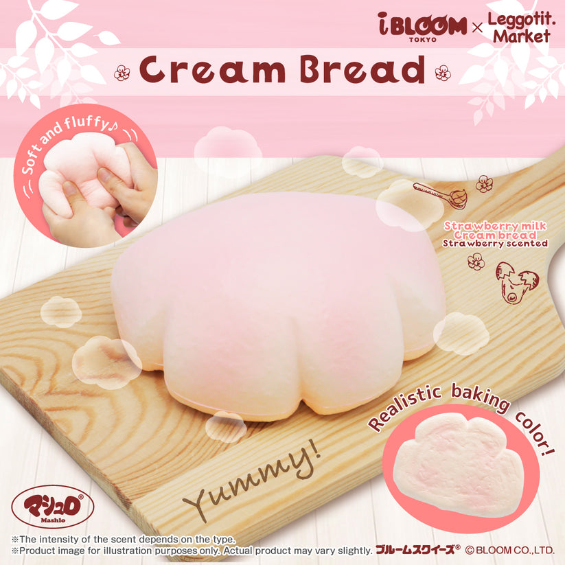 iBloom Squishy - Strawberry Milk Cream Bread