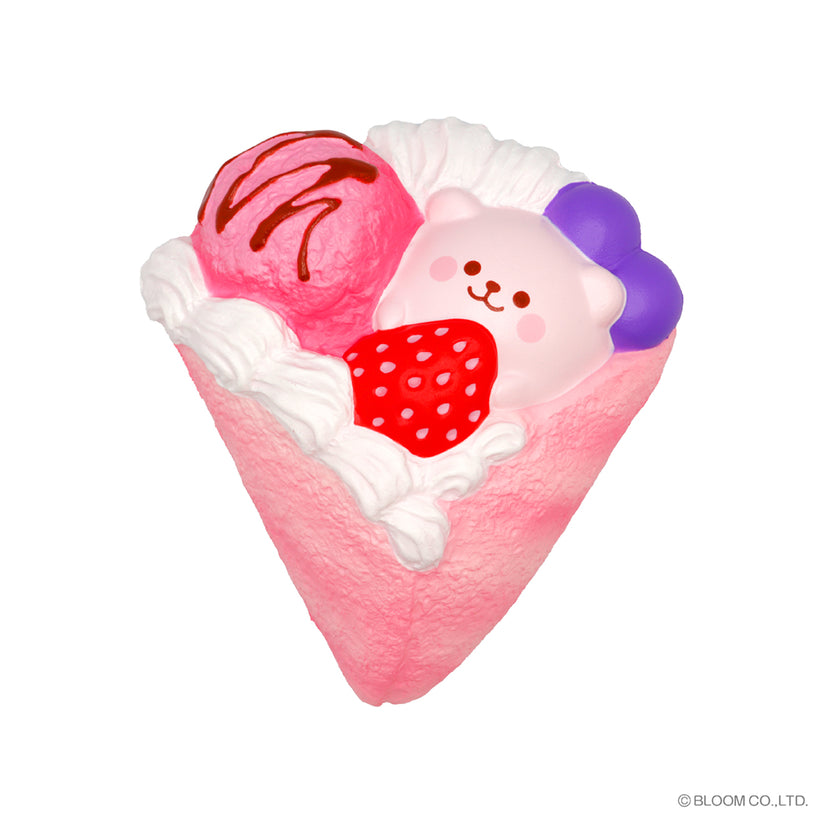 iBloom Squishy - Marshmallow bear's Strawberry Crepe