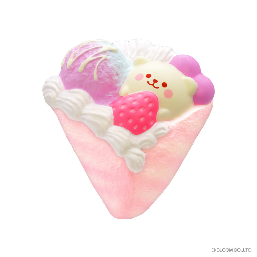 iBloom Squishy - Marshmallow bear's Strawberry Crepe