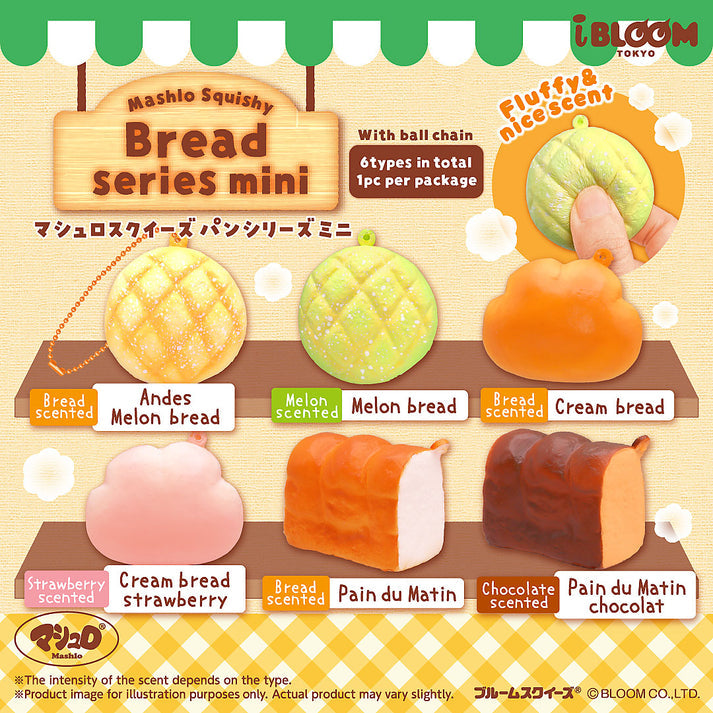 [Ship after 22 Nov] iBloom Squishy - Bread Series Mini Blind Box