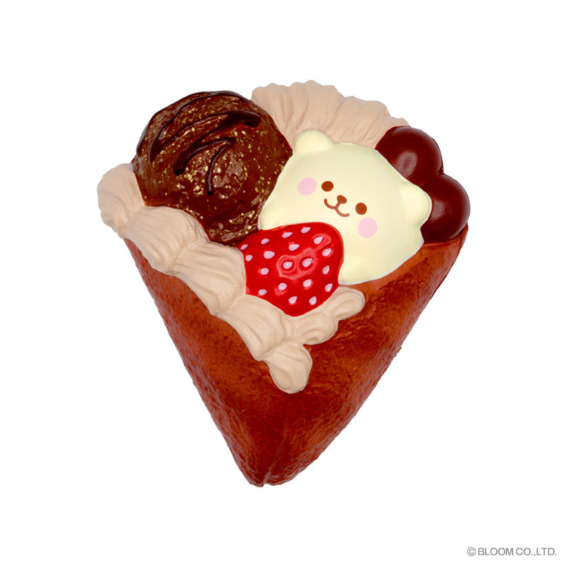 iBloom Squishy - Marshmallow bear's Strawberry Crepe