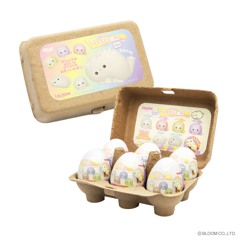 iBloom Squishy - Marshmallow Cat Egg